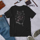 T-shirt Le chat diabolique STANIKAT™ t-shirt, t-shirts, tee-shirt, vêtements