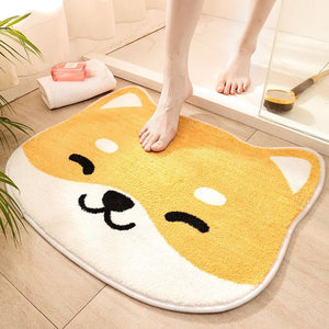 Tapis absorbant salle de bain tête chat kawaii FLORKAT™ Maison / Décoration, kawaii, tapis sol, sol 